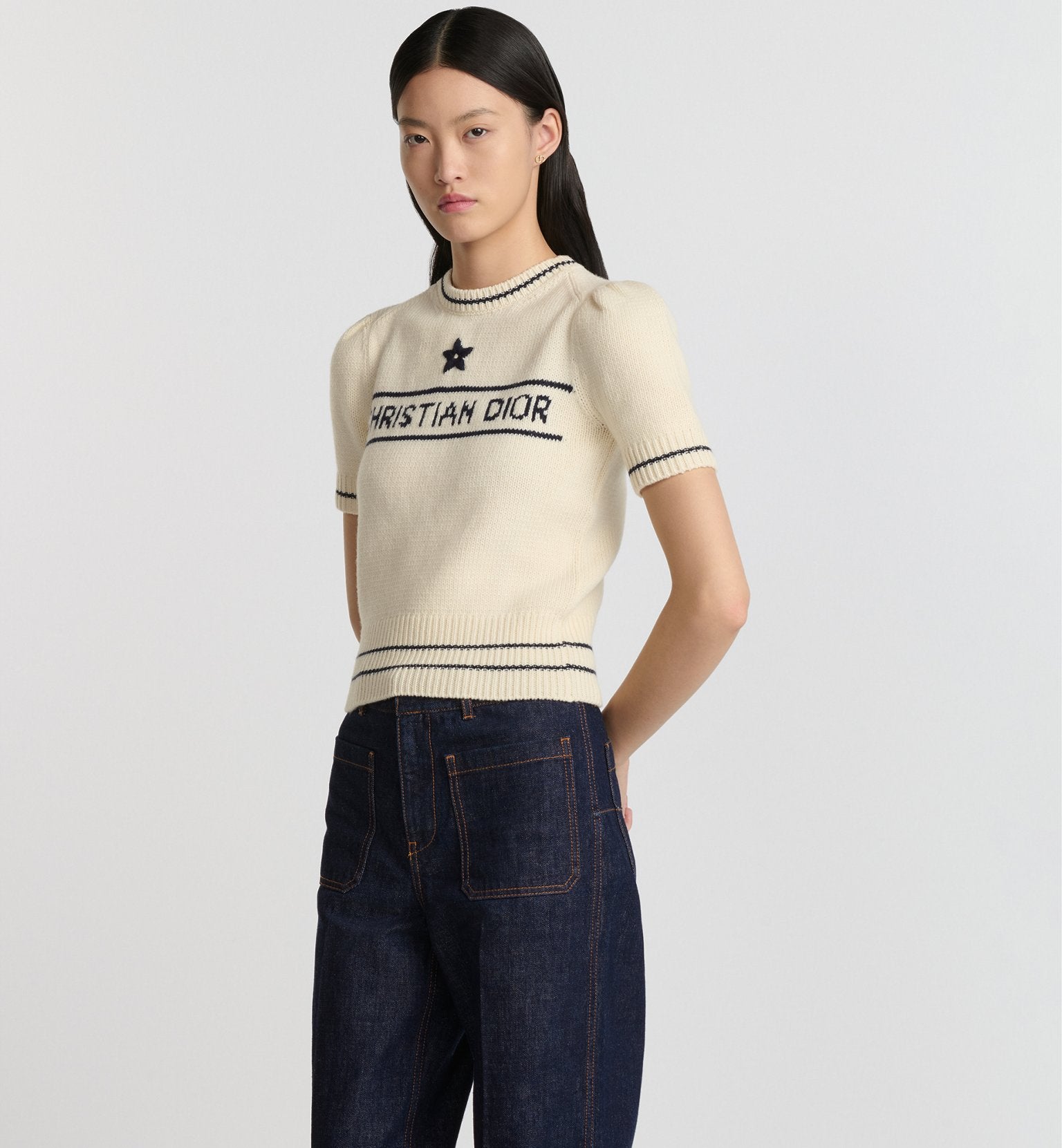 Short-Sleeved Sweater